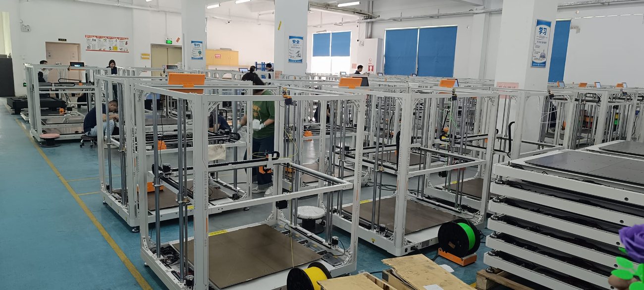 Nave de fabricación de impresoras 3D