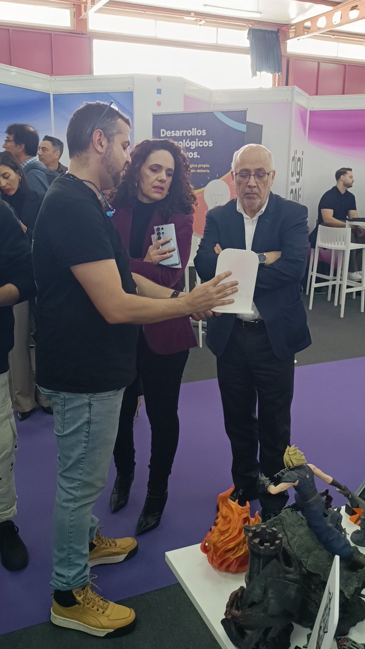 La Forja 3D Lab en un evento del sector tecnológico