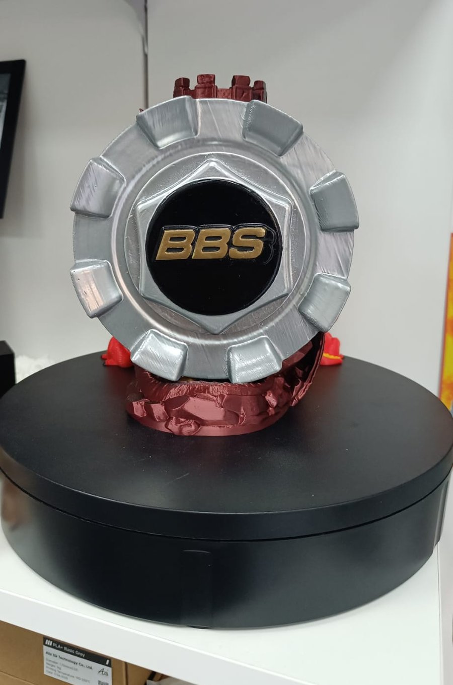 Buje de rueda BBS impreso y personalizado