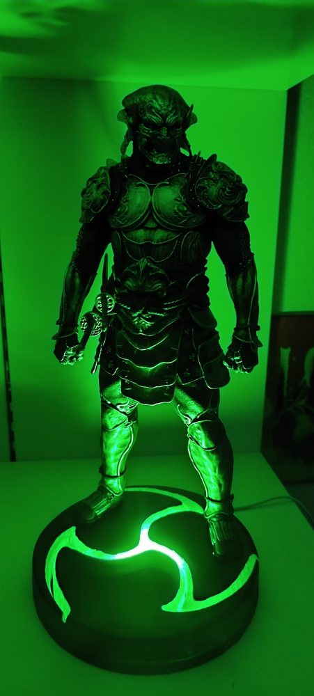 Guerrero con LED
